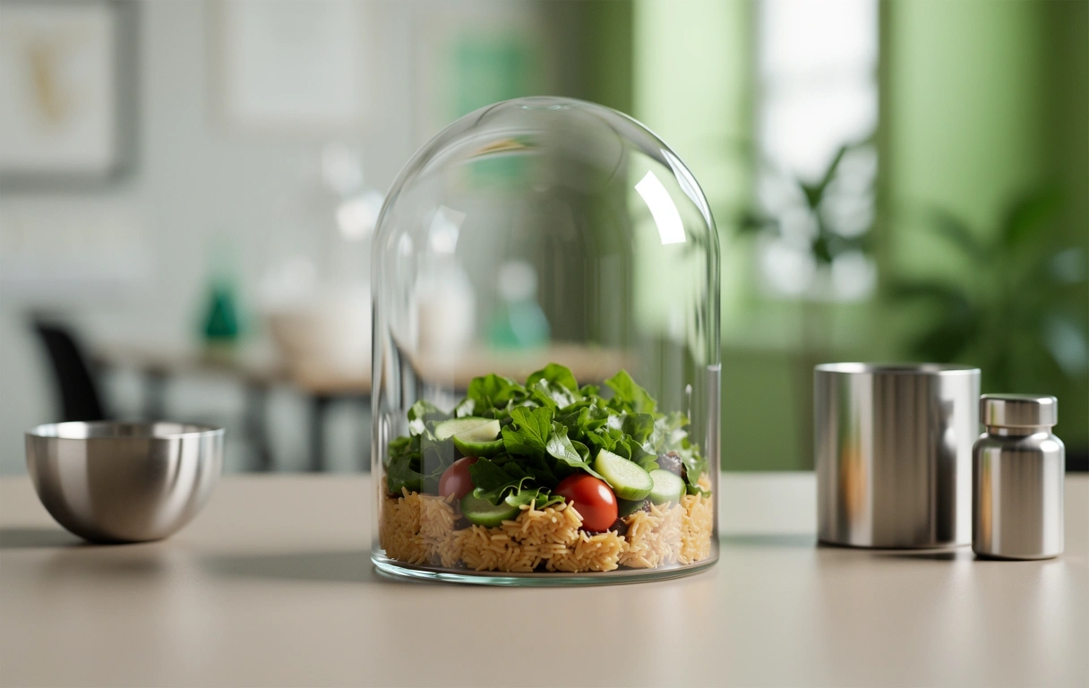 Atmospheric glass detail